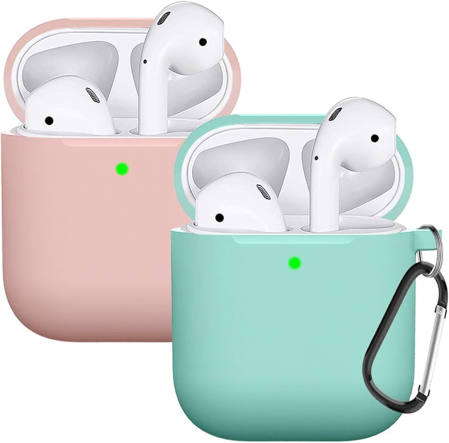 Compatible AirPods Case Cover Silicone Protective Skin for Apple Airpod Case 2nd &1st Generation ... | Amazon (US)