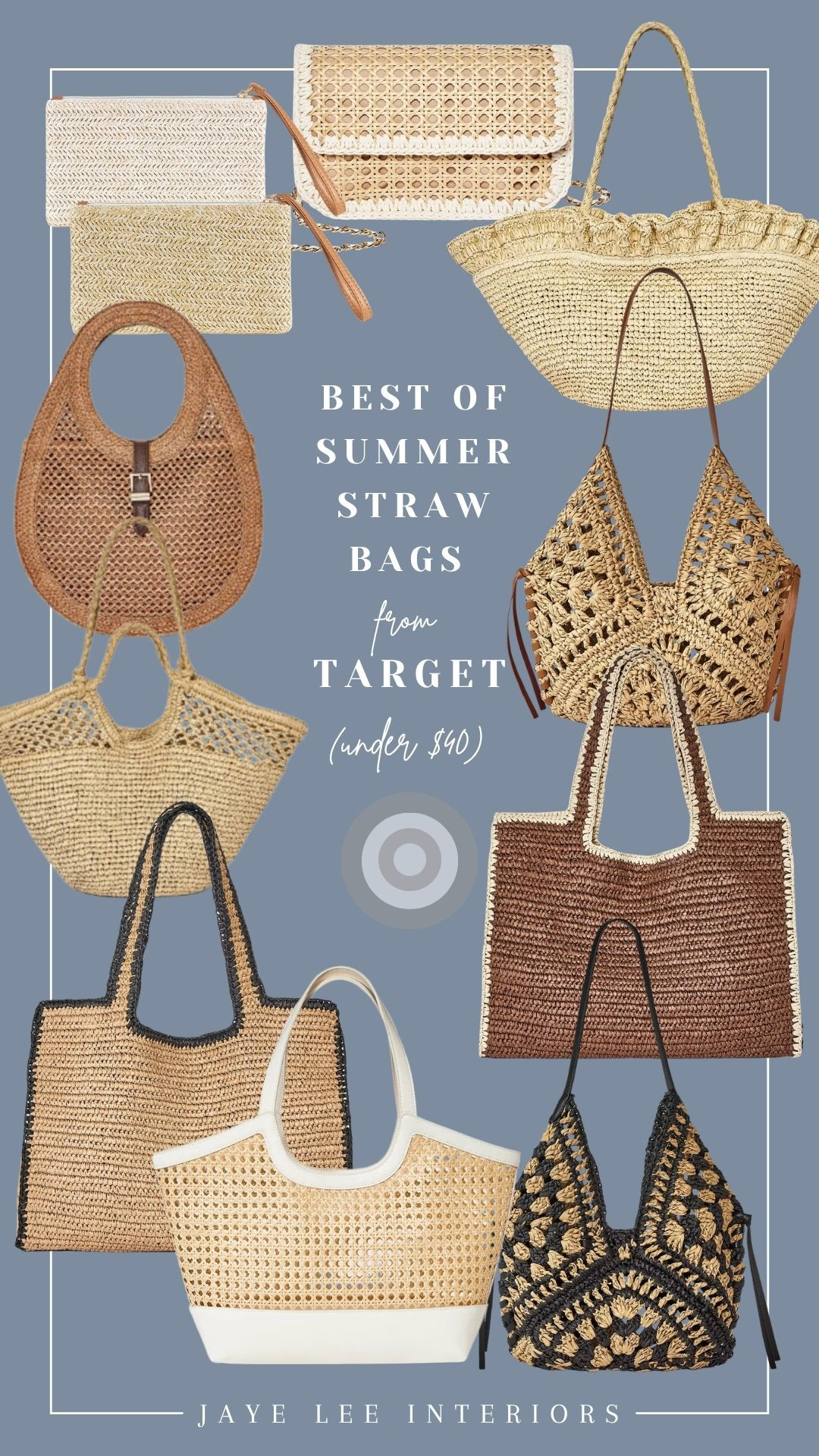 Gorgeous Summer Straw Bags at Target! All under $40! #TargetStyle #SummerBag #BeachBag #SummerPurse #BeachTote #CanningToteBag #StrawCrochetShoulderBag #StrawRuffleTote #CanningCrossbody #CrossbodyBag #SummerStyle #Resortwear #SpringBreak #SummerVacationLooks #jleeinteriors #LTKmomlife

#LTKTravel#LTKSwim 

 #LTKOver40