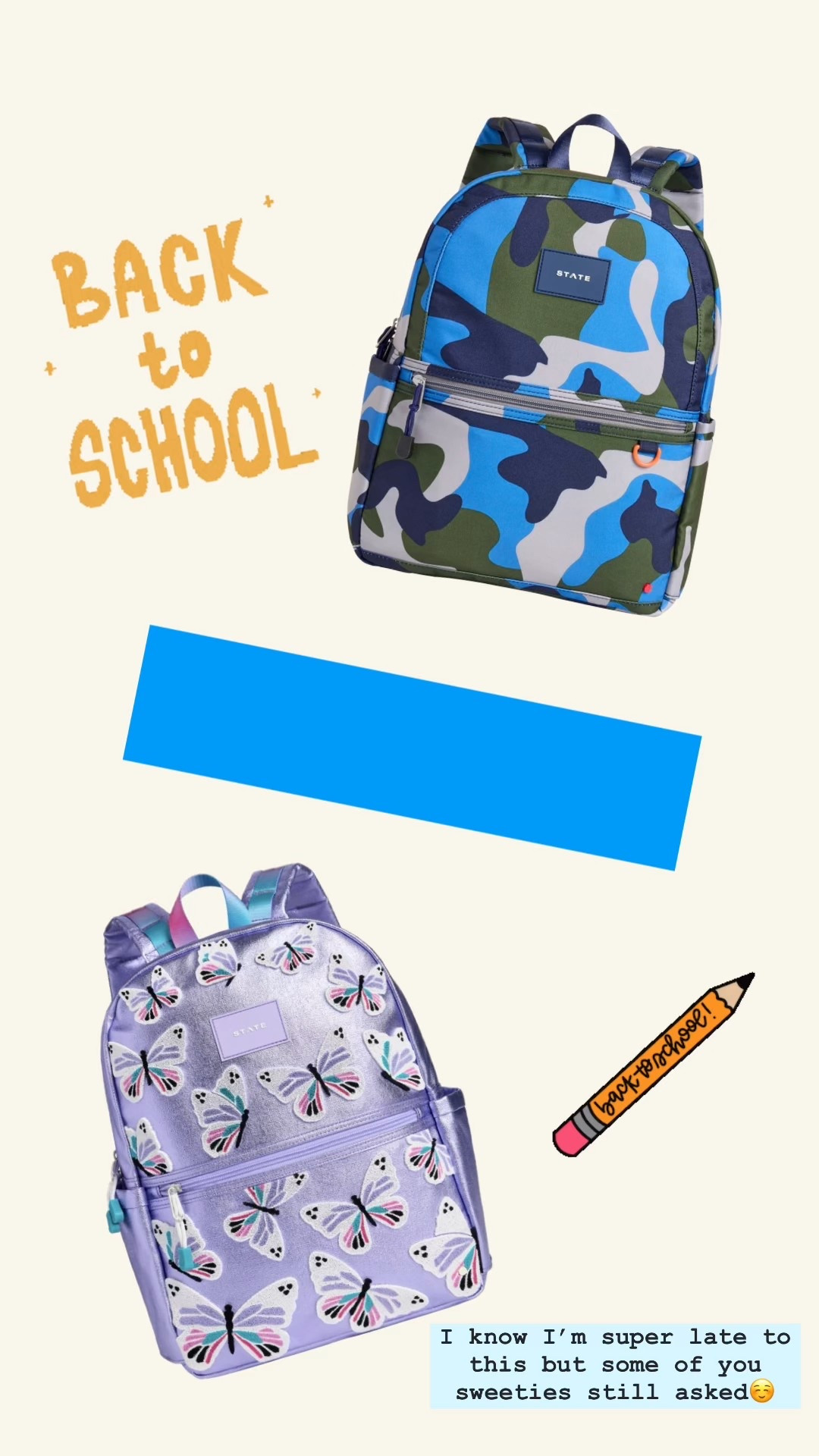 State backpacks will always be my favorite! Worth the money and last forever! 

#LTKKids #LTKFamily