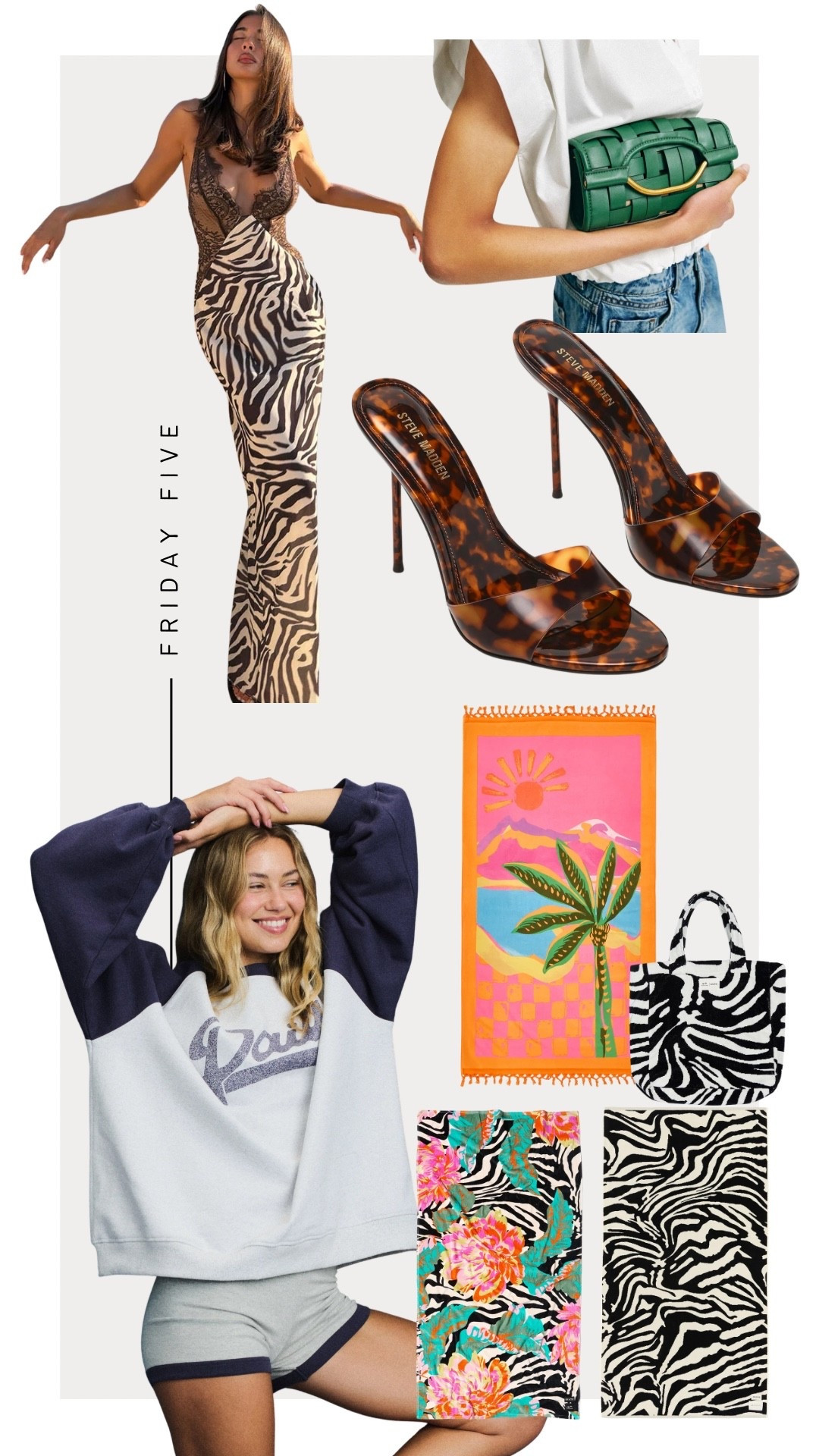 Friday Five: 8-22-26
1. Daily Drills 
2. Slow Tide X Skatie
3. Steve Madden Davina Heels
4. Meshki Angeline Dress
5. Zara Bag

#LTKootd