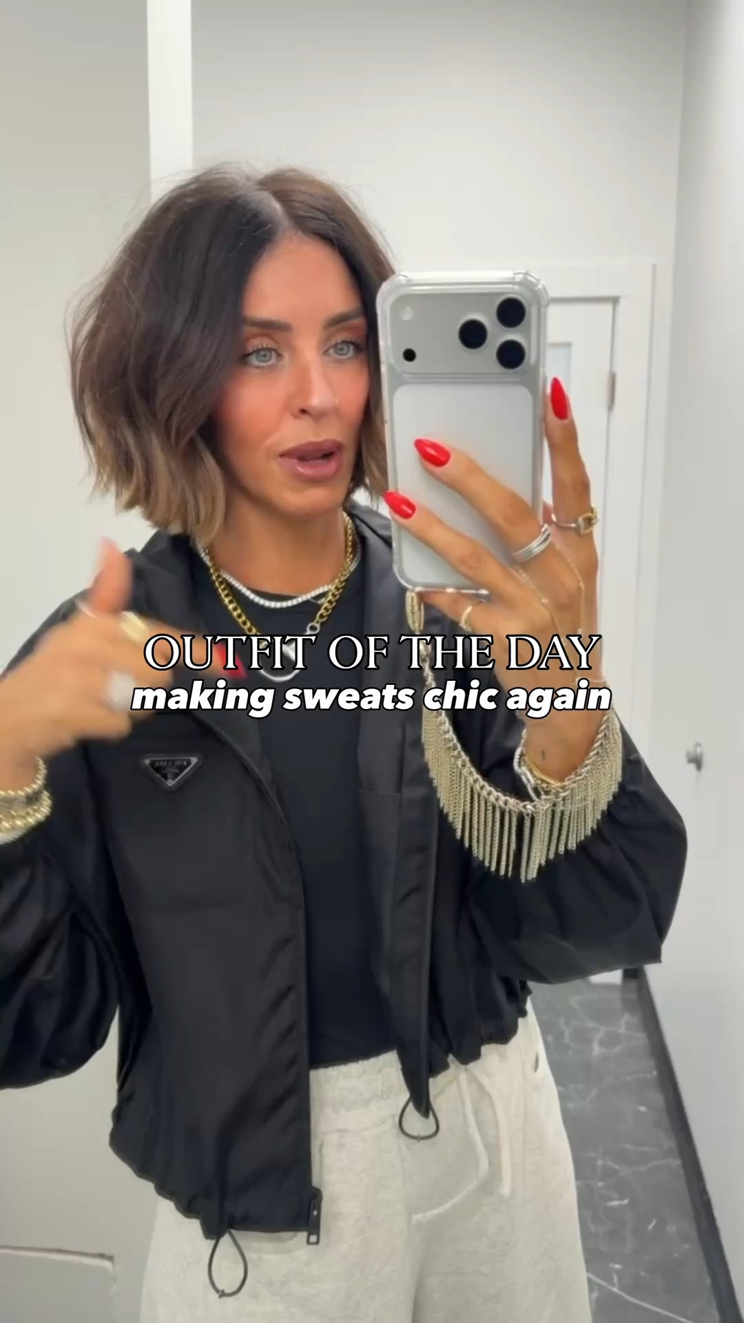 Casual running errands outfit
Shirt - size 4
Sweatpants - size M
Jacket - size 36



#LTKdayinmylife #LTKootd #LTKTall