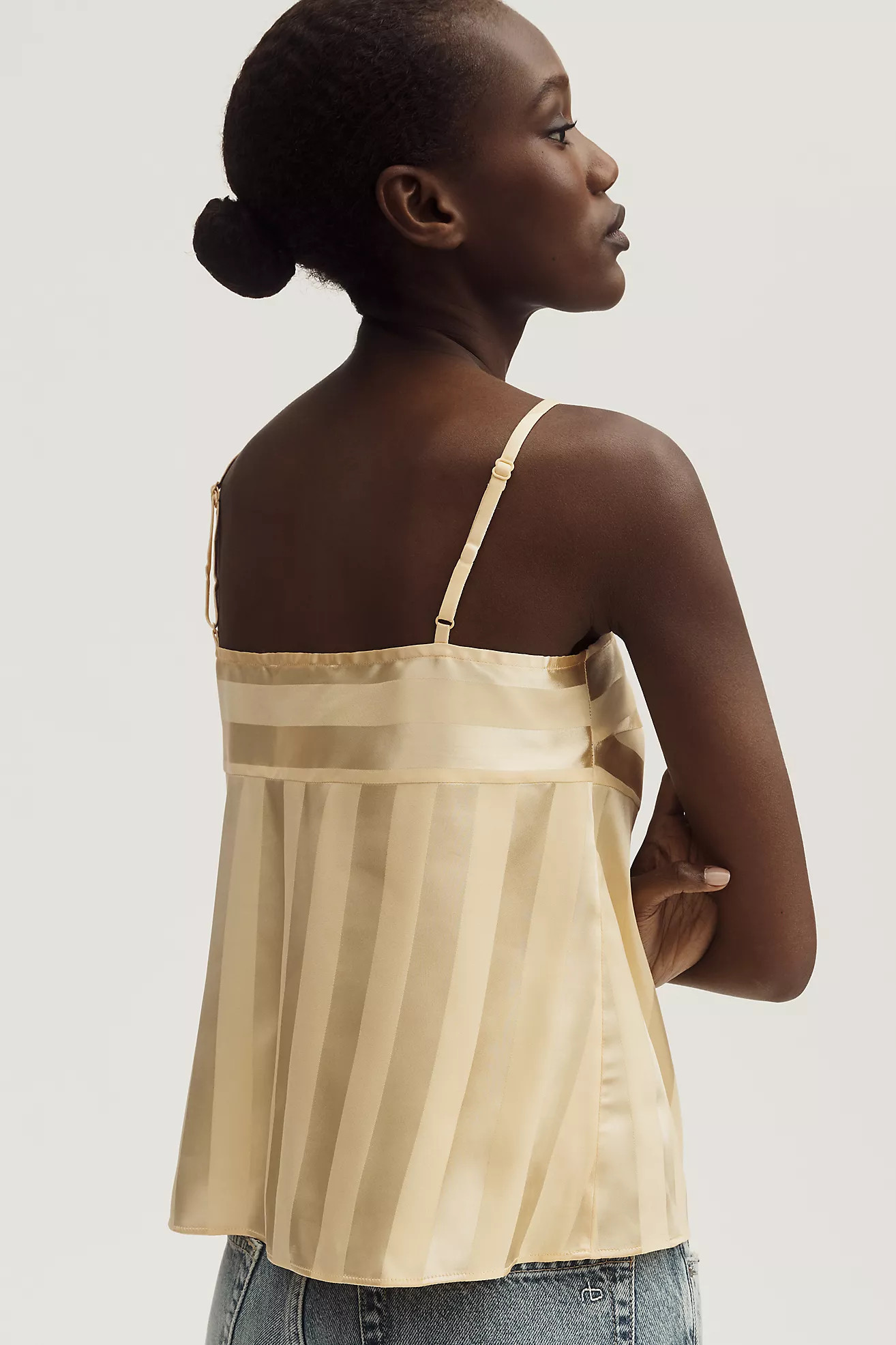 Mare Mare Square-Neck Tank with Scarf | Anthropologie (US)
