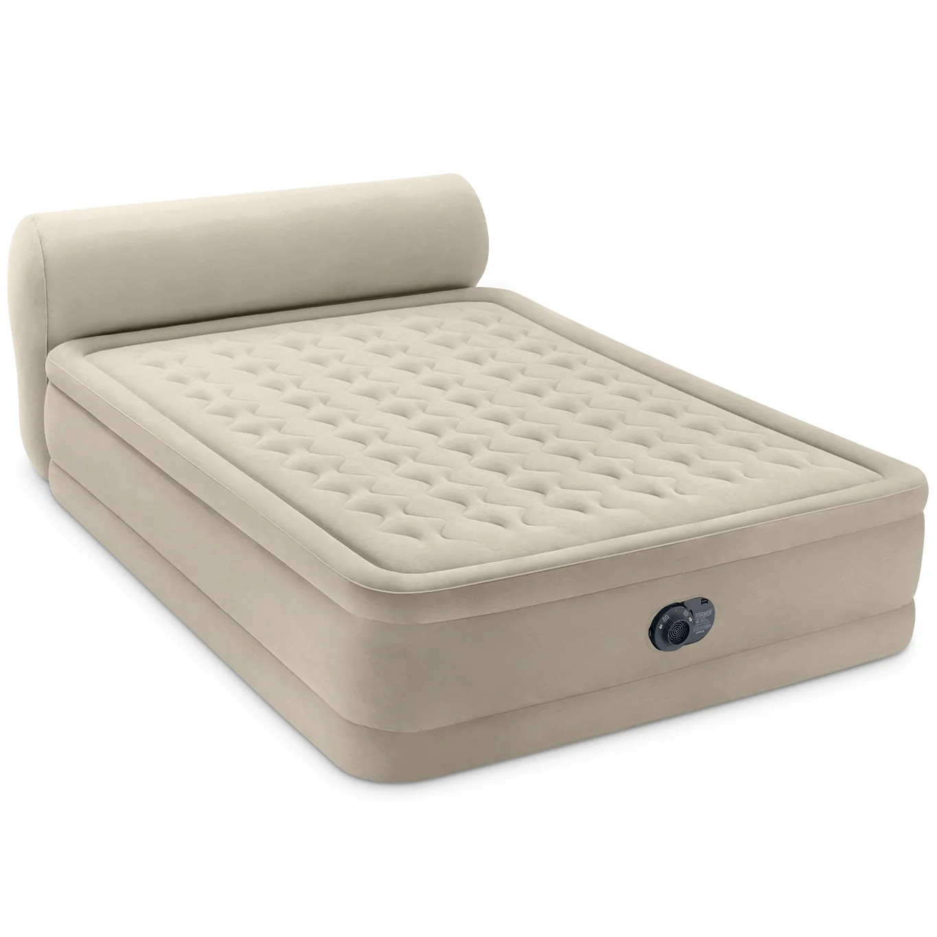 Intex Durabeam Headboard 18" Queen Air Mattress with Built-in Pump - Walmart.com | Walmart (US)