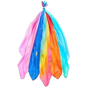 Sarah's Silks Enchanted Playsilk, 100% Silk Scarves for Kids and Toddlers, Sensory Toys | Bright ... | Amazon (US)
