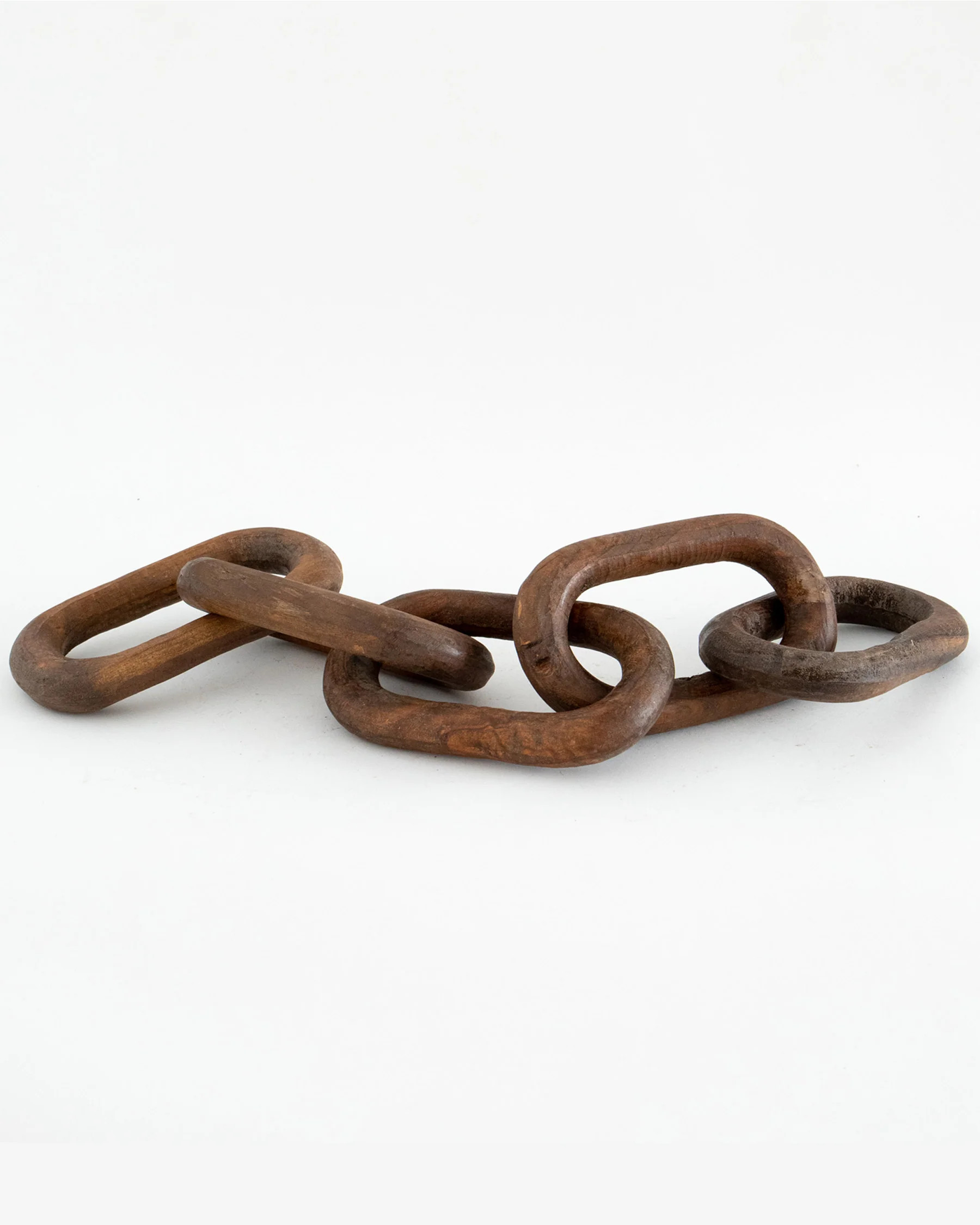Wood Chain Links | The Vintage Rug Shop