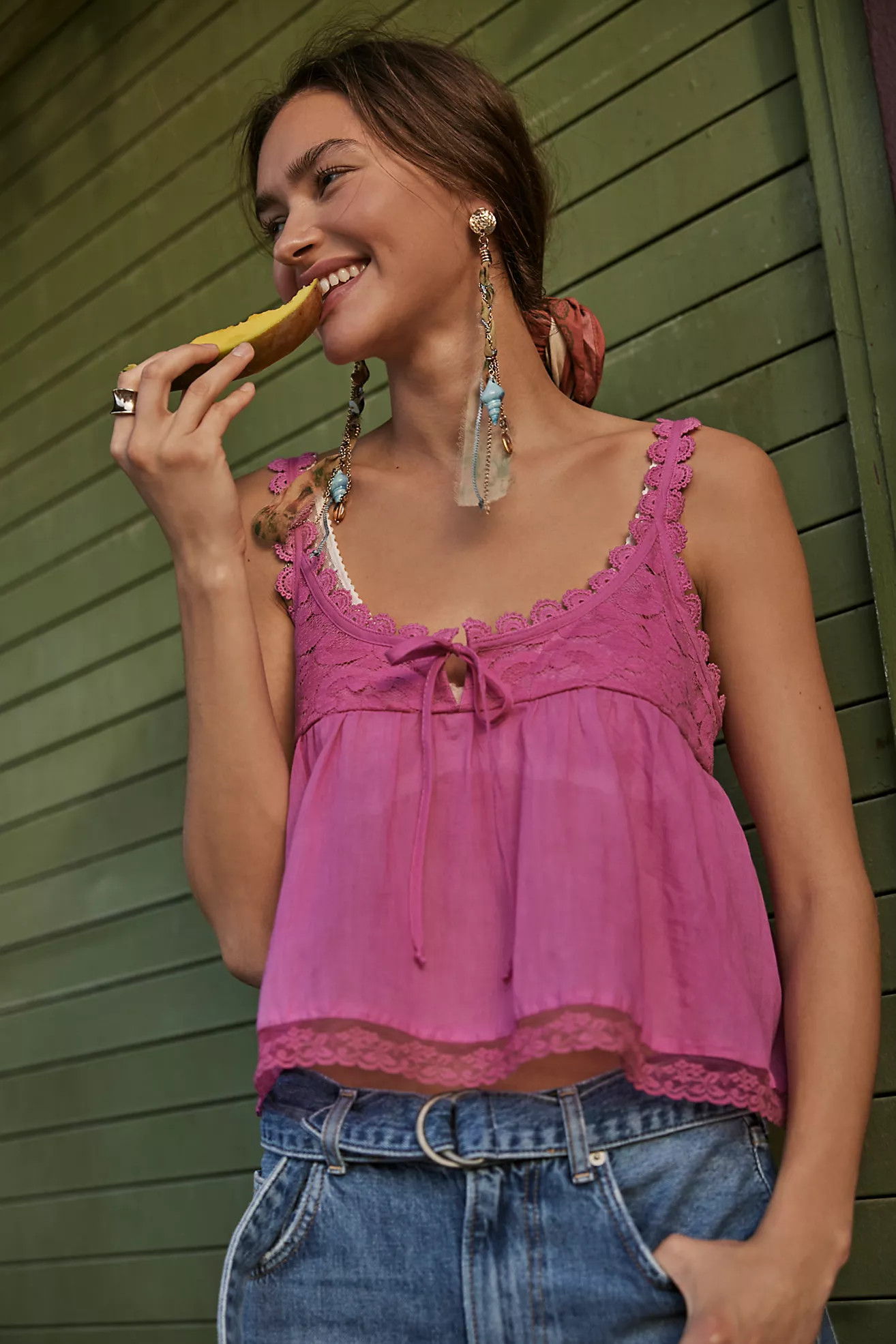 Stevie Lace Tank | Free People (Global - UK&FR Excluded)