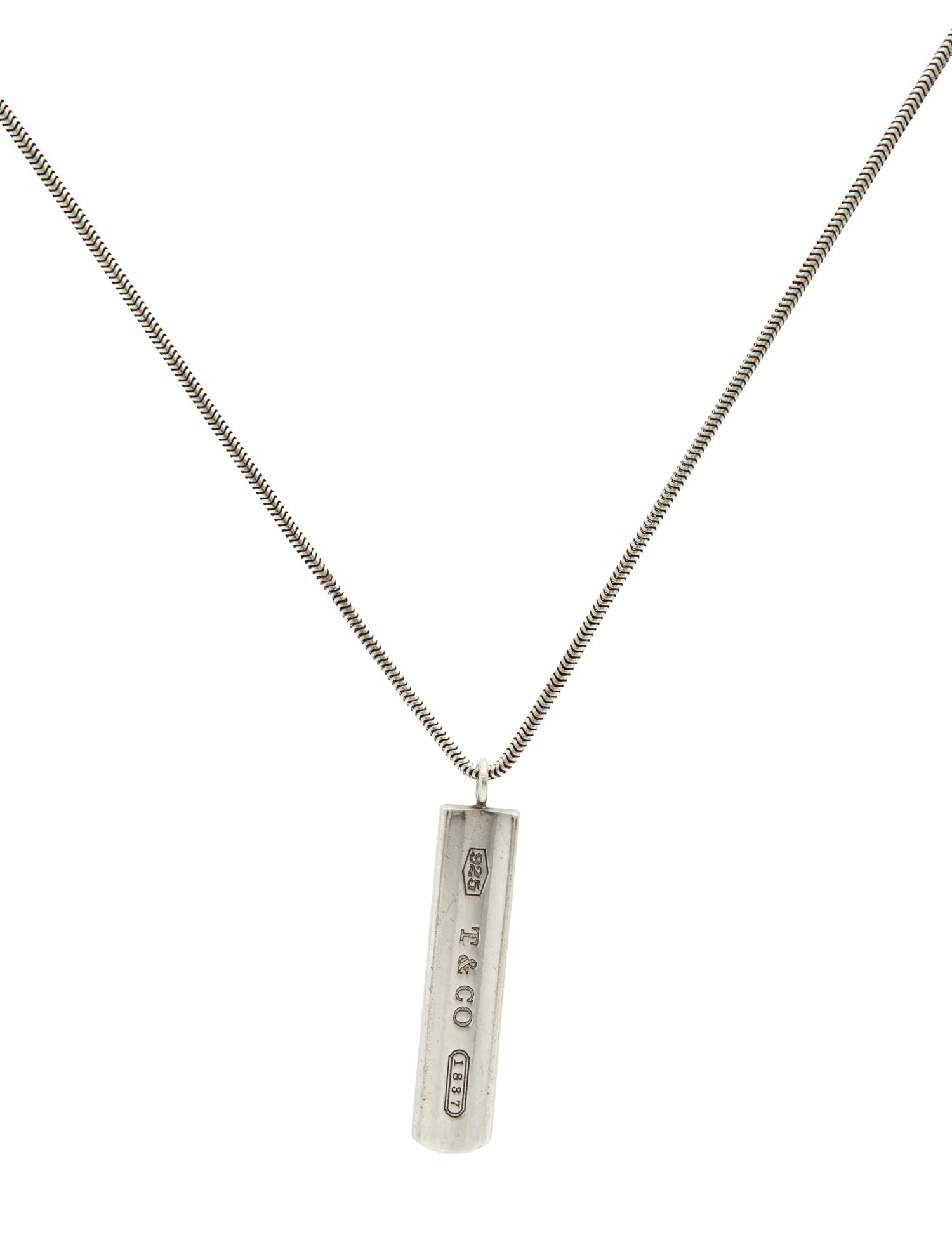1837 Bar Pendant Necklace | The RealReal