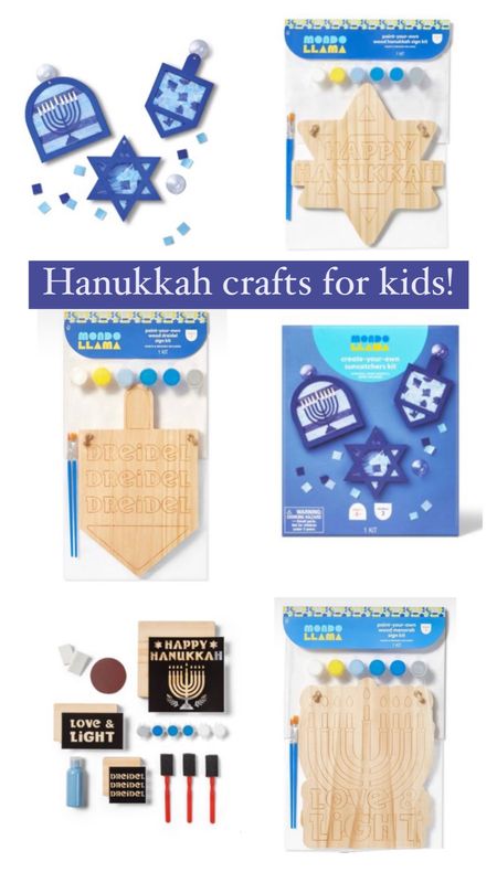 Hanukkah crafts for kids! 