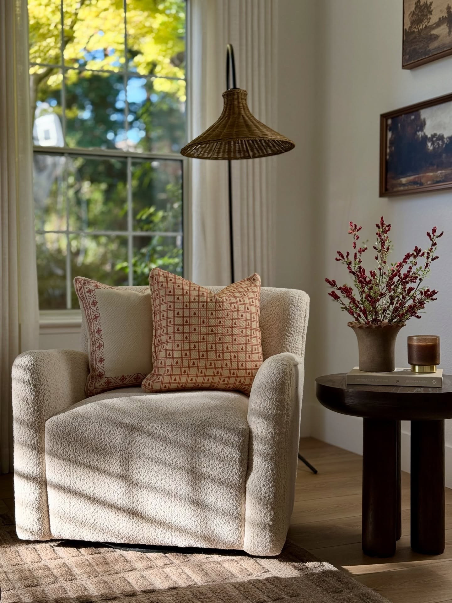 When you slowly transition into Christmas 🎄

I love taking my time styling our home for the season. The tree stays up without ornaments for a bit so we can enjoy the warm twinkling lights in the mornings and evenings.

These Christmas pillow covers are perfect in my living room, and I can’t wait to style the whole space this weekend.

Cozy corner, Christmas decorations, throw pillows, classic Christmas decor, accent chair, entryway styling for Christmas, console table decor, wall sconce  

#LTKHome #LTKStyleTip #LTKHoliday