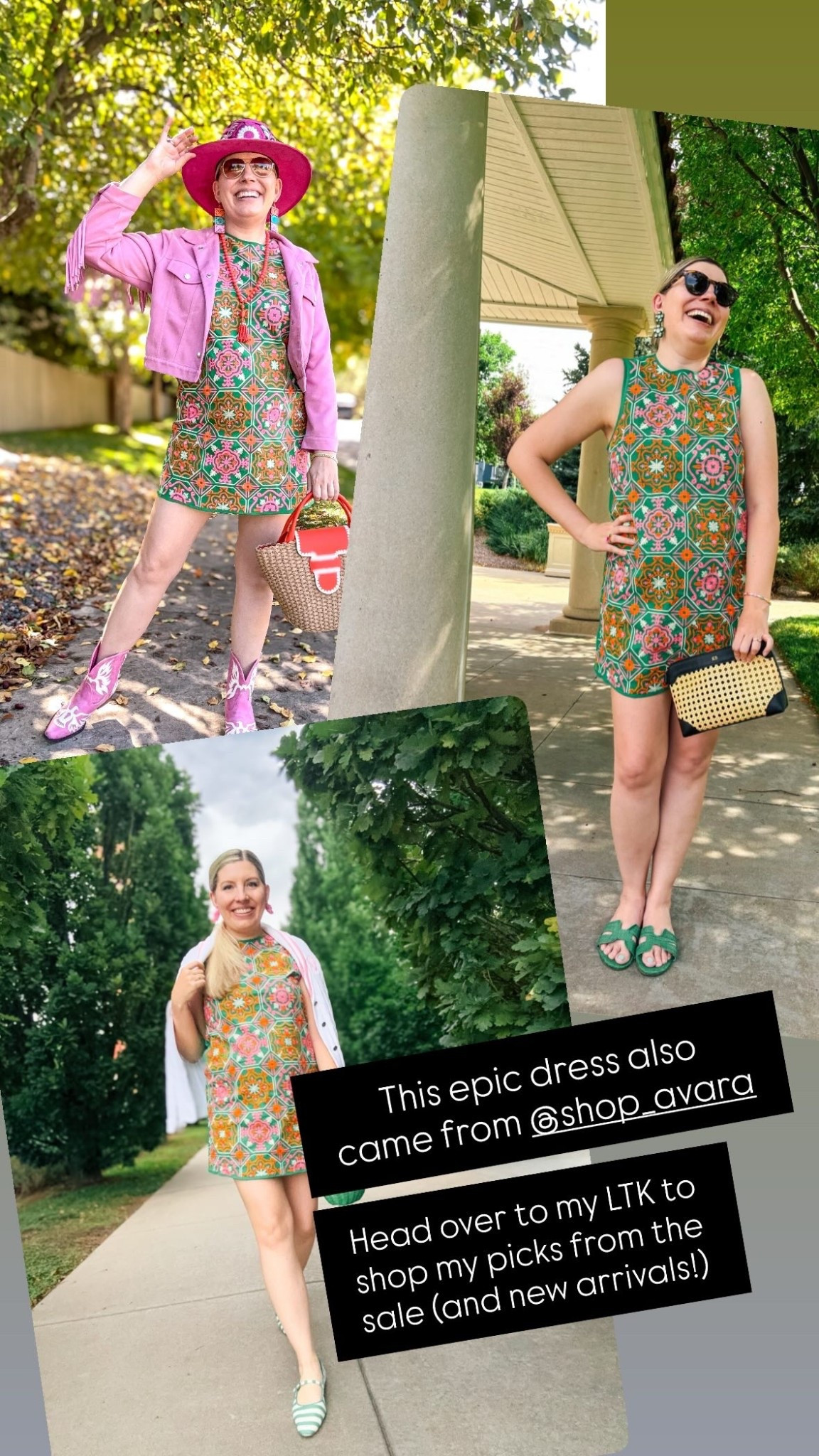 This epic dress also came from @shop_avara  Head over to my LTK to shop my picks from the sale (and new arrivals!)