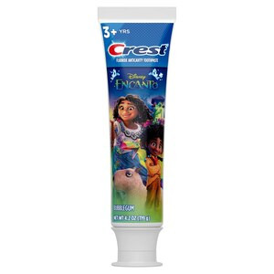Crest Kid's Disney Toothpaste with Fluoride Ages 3+, Bubblegum, 4.2 OZ | CVS Health