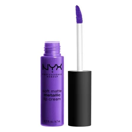 NYX Professional Makeup Soft Matte Metallic Lip Cream, Havana | Walmart (US)