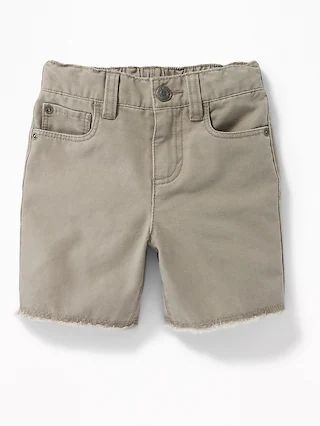 Canvas Cut-Off Shorts for Toddler Boys | Old Navy US