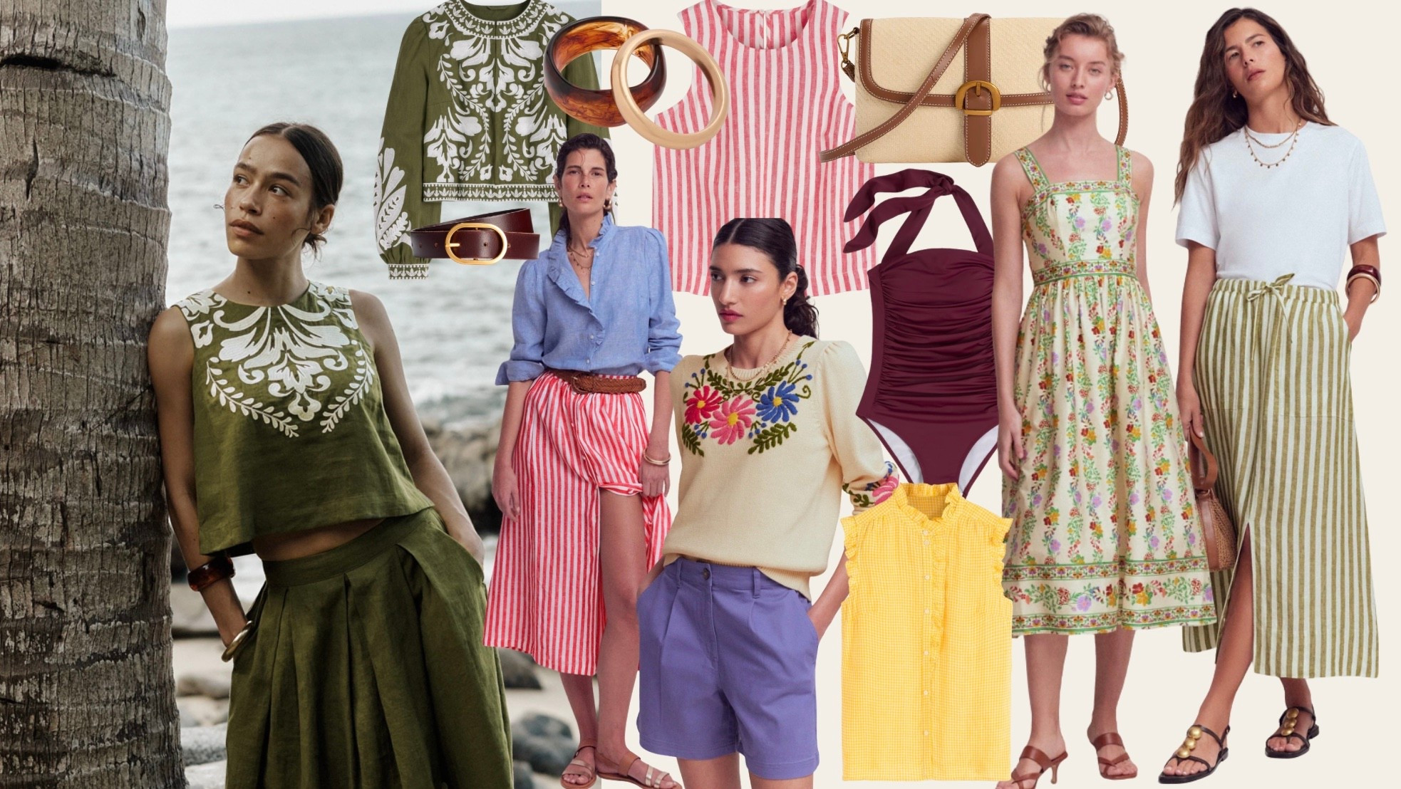 #ad My favourite pieces from Bodens new spring collection. Linen dresses, swimsuits, stripe linen co-ords and raffia accessories 🫶🏼 Spring and holiday wardrobe essentials. 

#LTKdresses #LTKstyletip #LTKspring