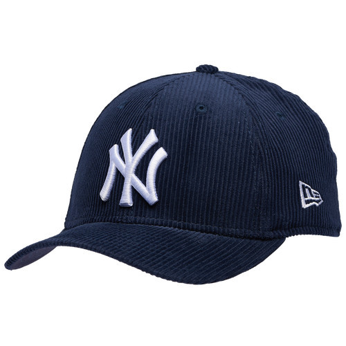 New Era Mens New Era Yankees Cord 9FORTY Cap - Mens Navy/White Size One Size | Foot Locker (US)