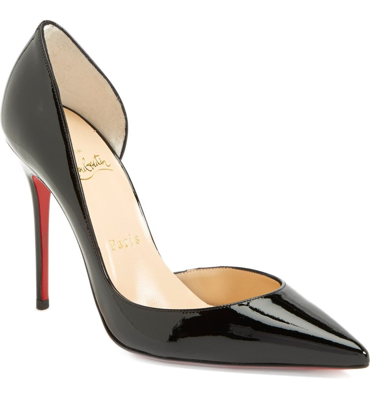'Iriza' Pointy Toe Half d'Orsay Pump | Nordstrom