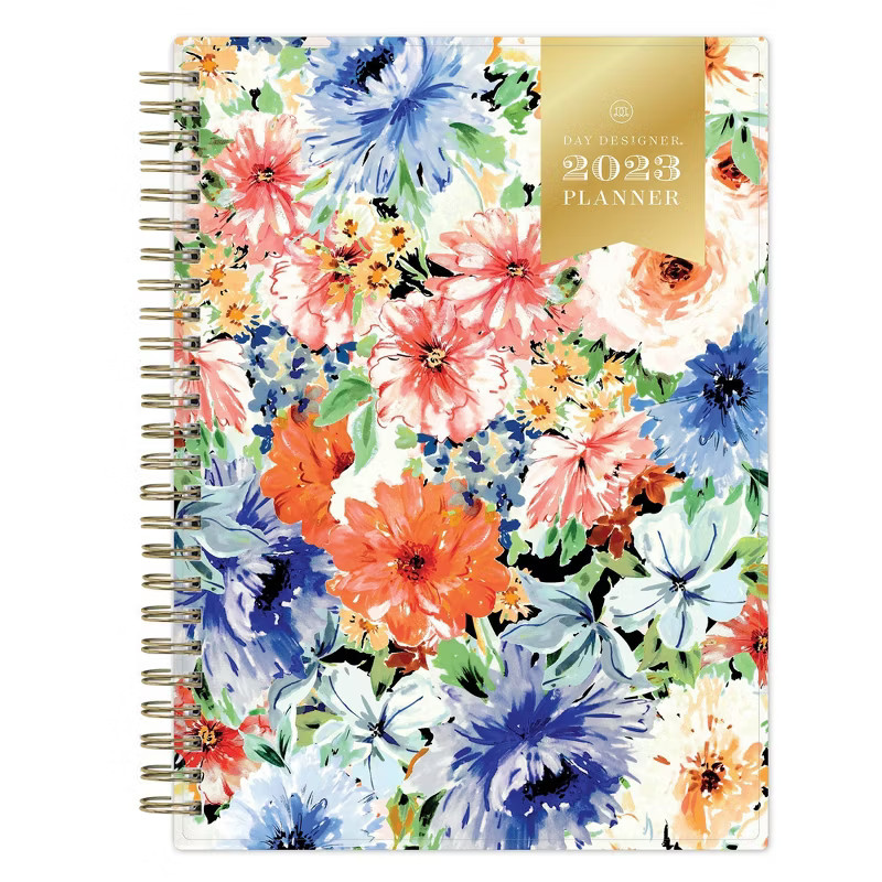 2023 Planner Notes Weekly/Monthly 5.875"x8.625" Celebration Floral - Day Designer | Target