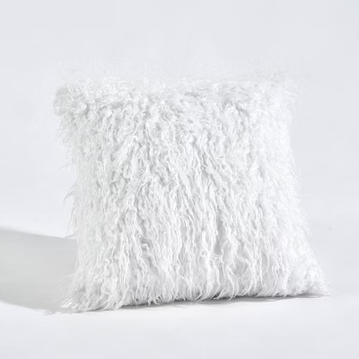 Luca Throw Pillow White - Lush Décor | Target
