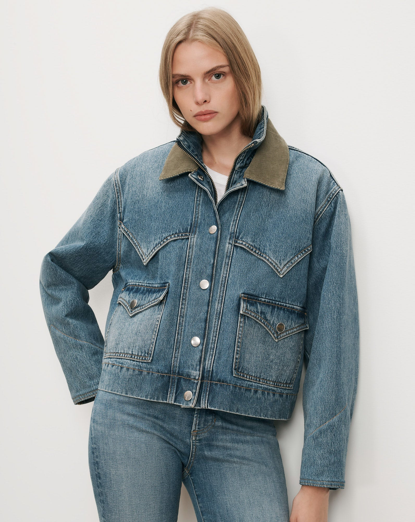 Veronica Beard Wegner Denim Jacket Memory Lane | Veronica Beard