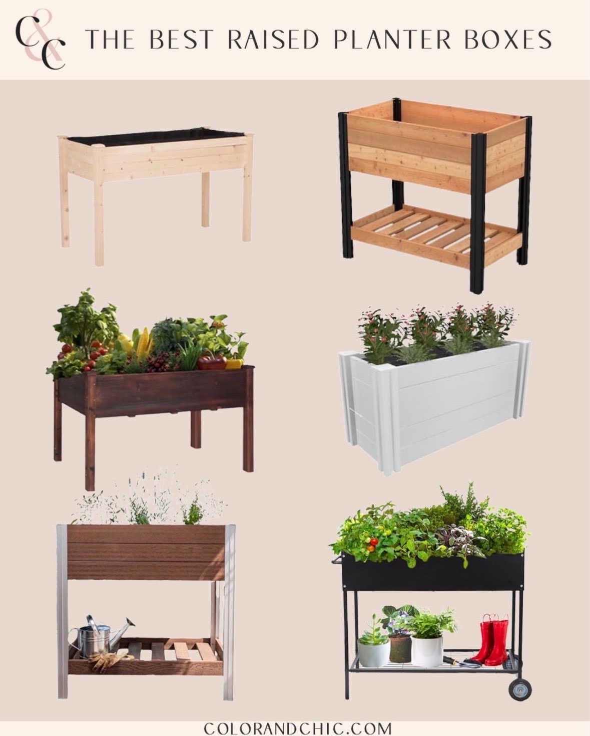 The best raised planter boxes that look stunning in an outdoor space! I love the look of them and how easy it is to assemble. This era of our life has been so fun and we can’t wait for our herbs to grow in!

#LTKHome