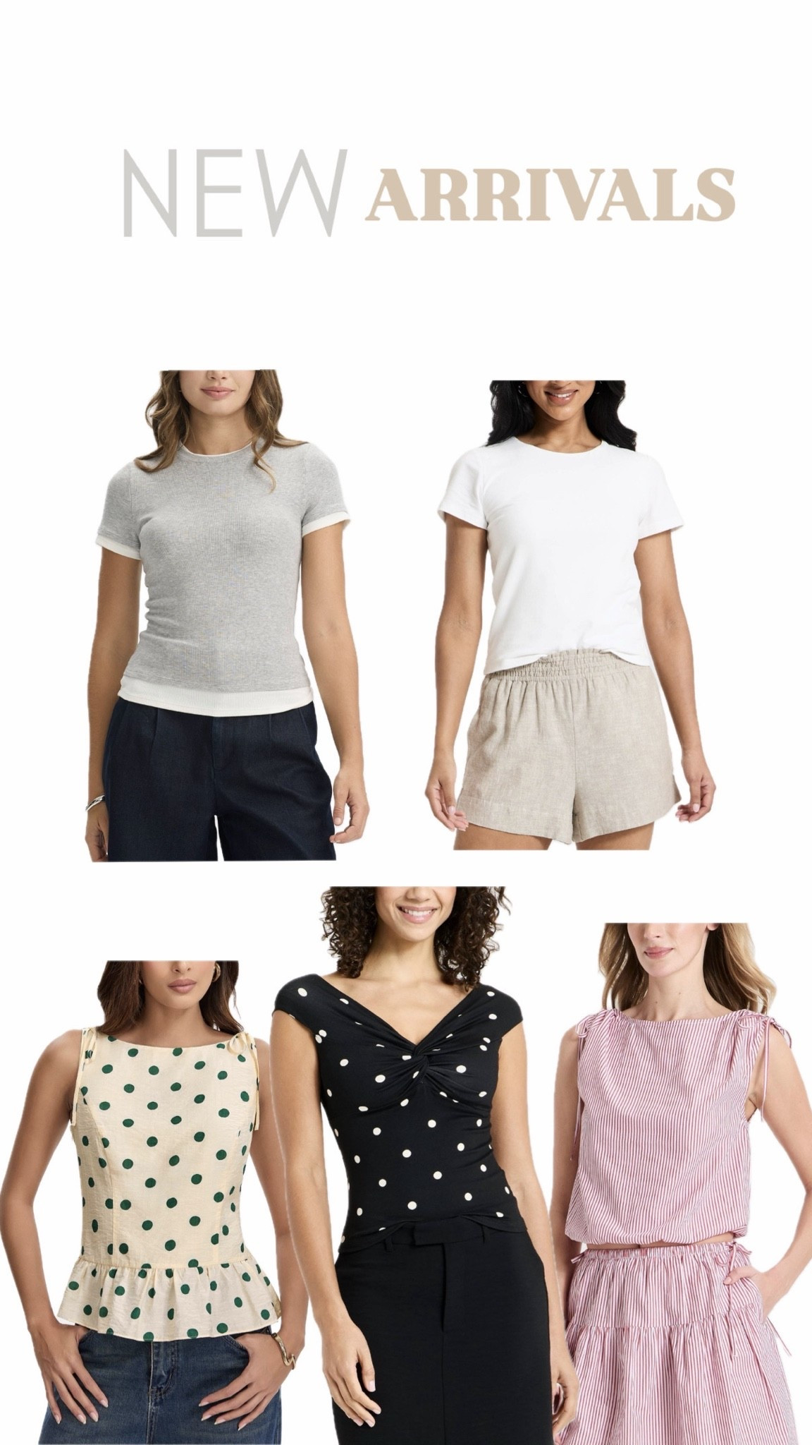 New Arrivals!

#LTKMothersDay #LTKmomlife #LTKootd
