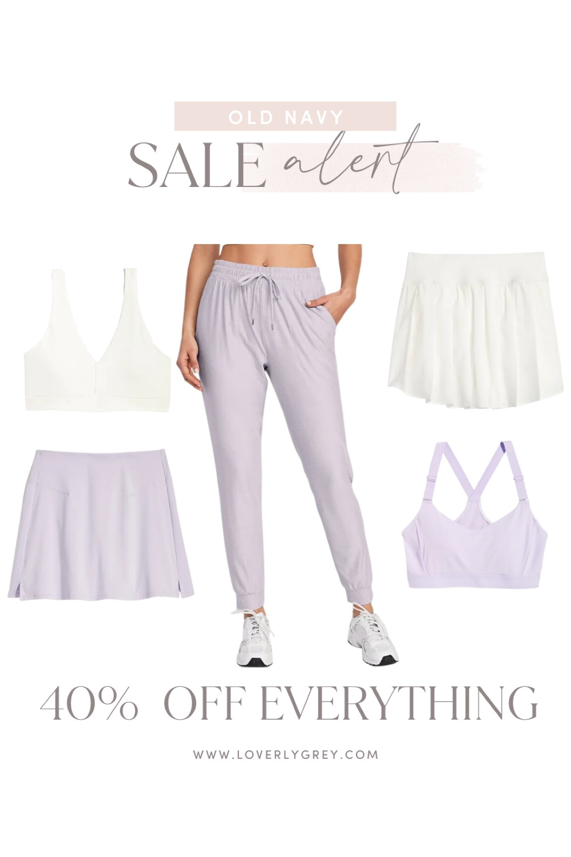 Old Navy athleisure finds on sale 🙌 Loverly Grey wears an XS! 

#LTKsalealert #LTKunder50 #LTKfit