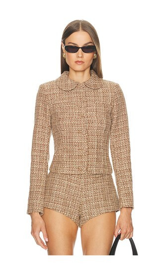 LOBA Daphne Tweed Jacket in Multi. - size L | Revolve Clothing (Global)
