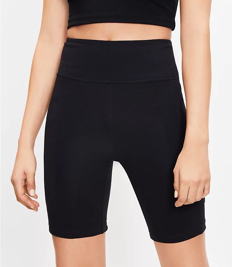 Lou & Grey Terry Pocket Bike Shorts | LOFT