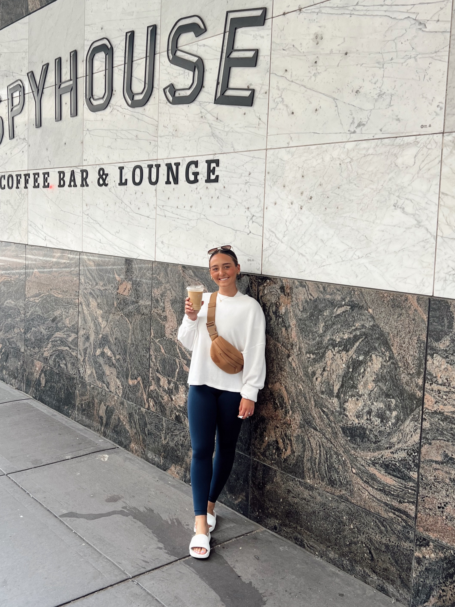 Coffee date cozy comfy outfit 🤍 Lululemon, Abercrombie & Fitch and Dagne Dover

#LTKActive #LTKxAF #LTKSeasonal