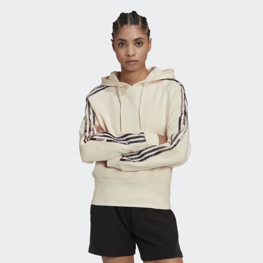 Floral 3-Stripe Hoodie | adidas (US)