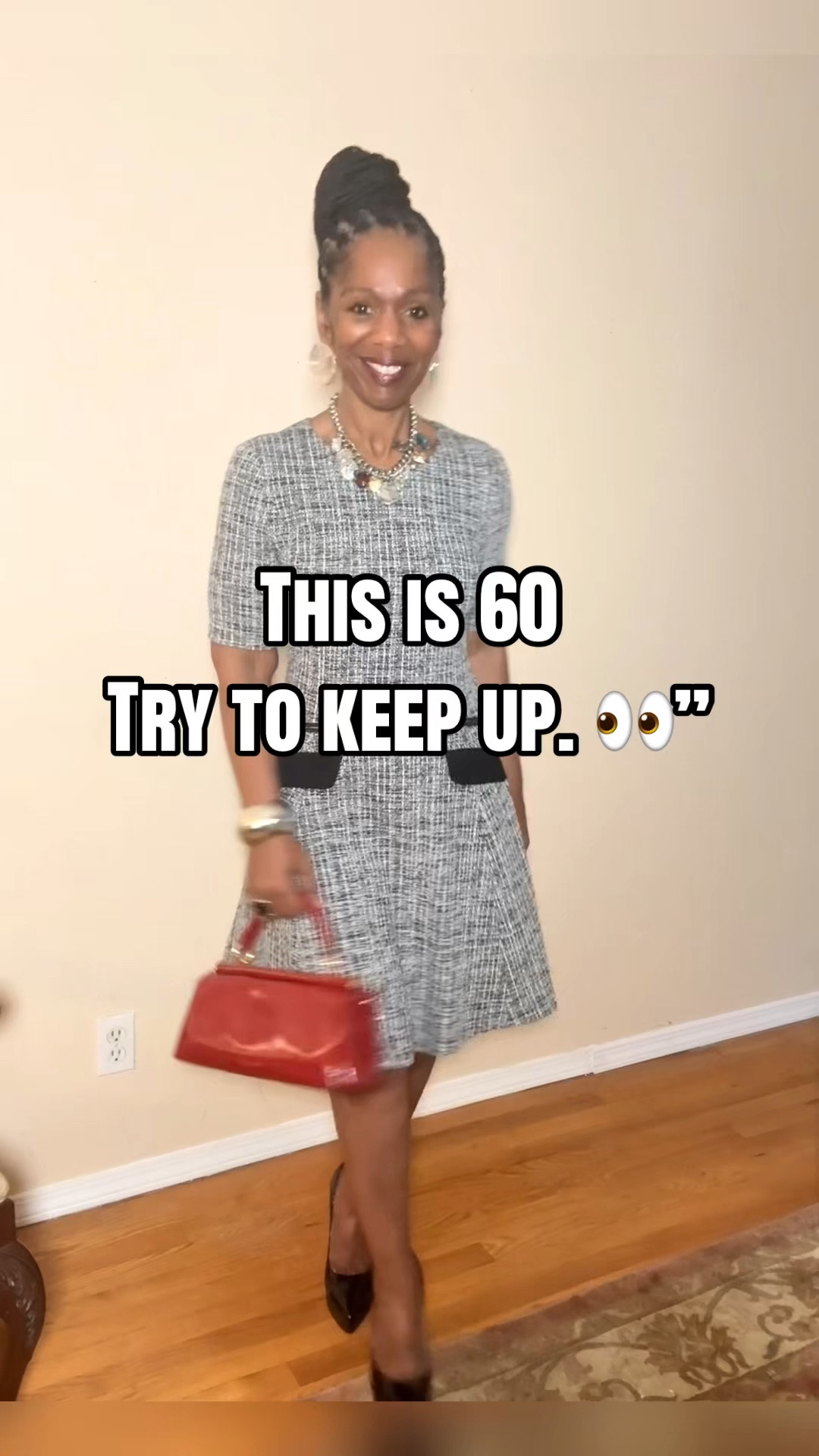 DKNY Short Sleeve Tweed A-line Dress — this one is giving classic with an edge and it fits like a dream. Structured through the waist, A-line skirt, zipper pocket details. Dressed it up with heels and a red bag for a night-out vibe but it goes just as hard for brunch or the office.
👗 Wearing size 8 in the dress
👠 Wearing size 9 in shoes
Shop this look via my LTK link! 🔗
https://liketk.it/6256W
#LTKover40 #LTKstyletip #LTKfindsunder50 #LTKshoecrush #LTKitbag​​​​​​​​​​​​​​​​

#LTKootd #LTKOver40