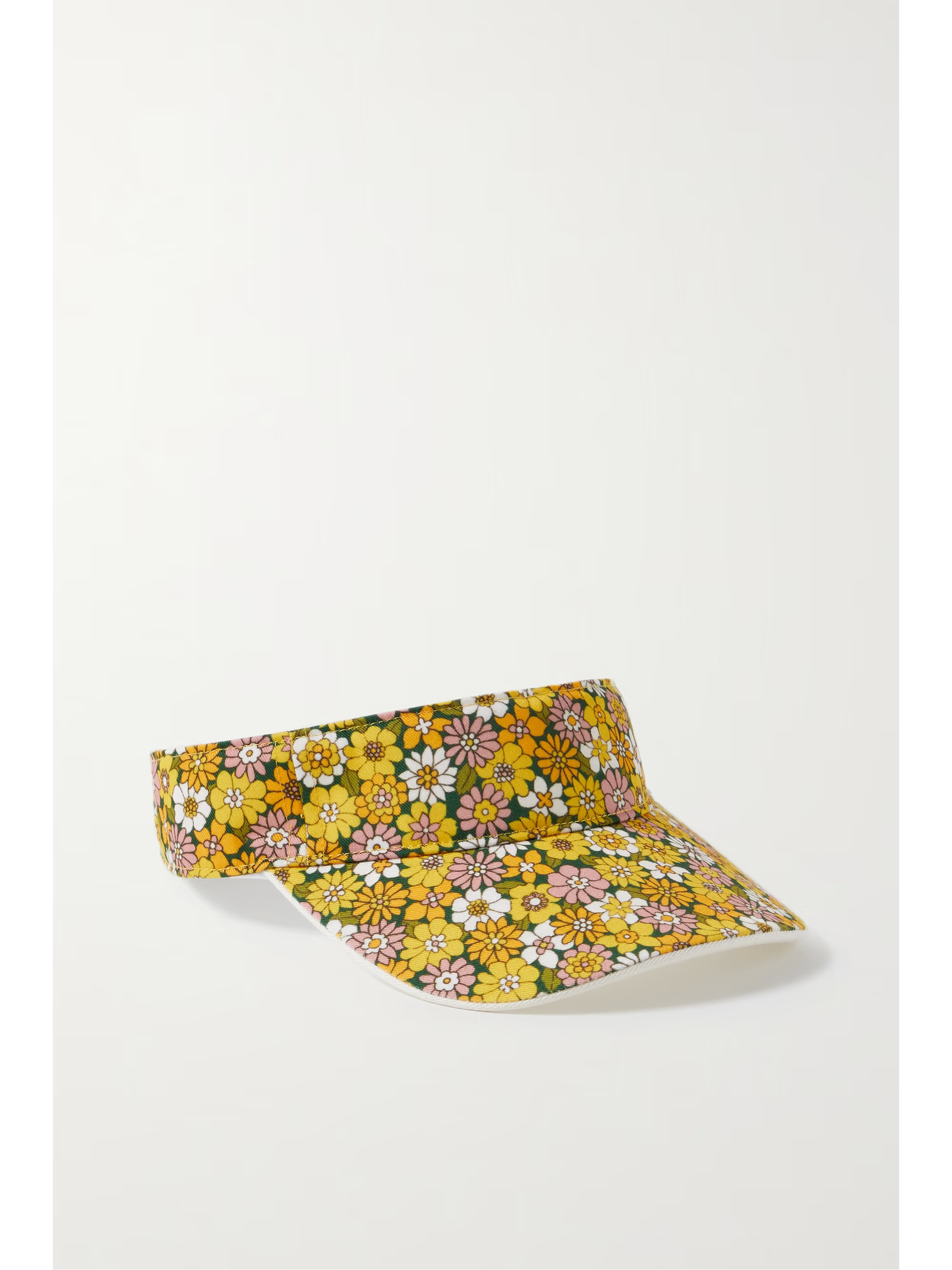 Floral-print twill visor | NET-A-PORTER (US)