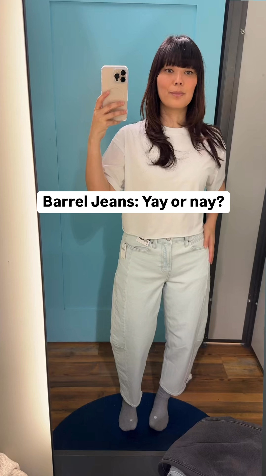 I’ve had luck with @oldnavy jeans in the past and I was curious about their new barrel jeans. 

I went in store and tried them on in a few different washes and I was pleasantly surprised! I can see myself wearing these jeans as the weather gets warmer since they’re ankle length. They aren’t as dramatic as other barrel jeans I’ve seen, and the fit was true to size! 

I also tried the extra high waisted wide leg jeans. I already have these in the black wash and love them! Lastly I tried on the embroidered denim they were super cute. 

There’s currently a 40% off sale with purchase of $100+. I’m going to purchase a few pairs for spring!

#LTKSaleAlert #LTKSeasonal