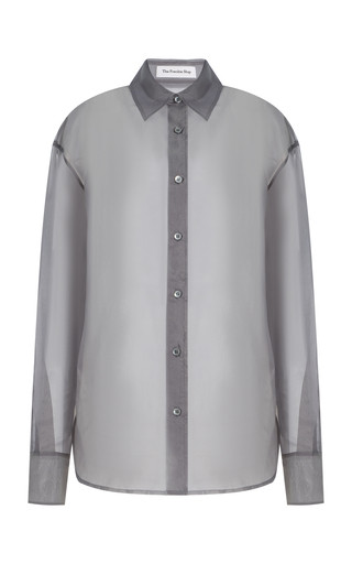 Peri Sheer Silk-Blend Shirt | Moda Operandi (Global)