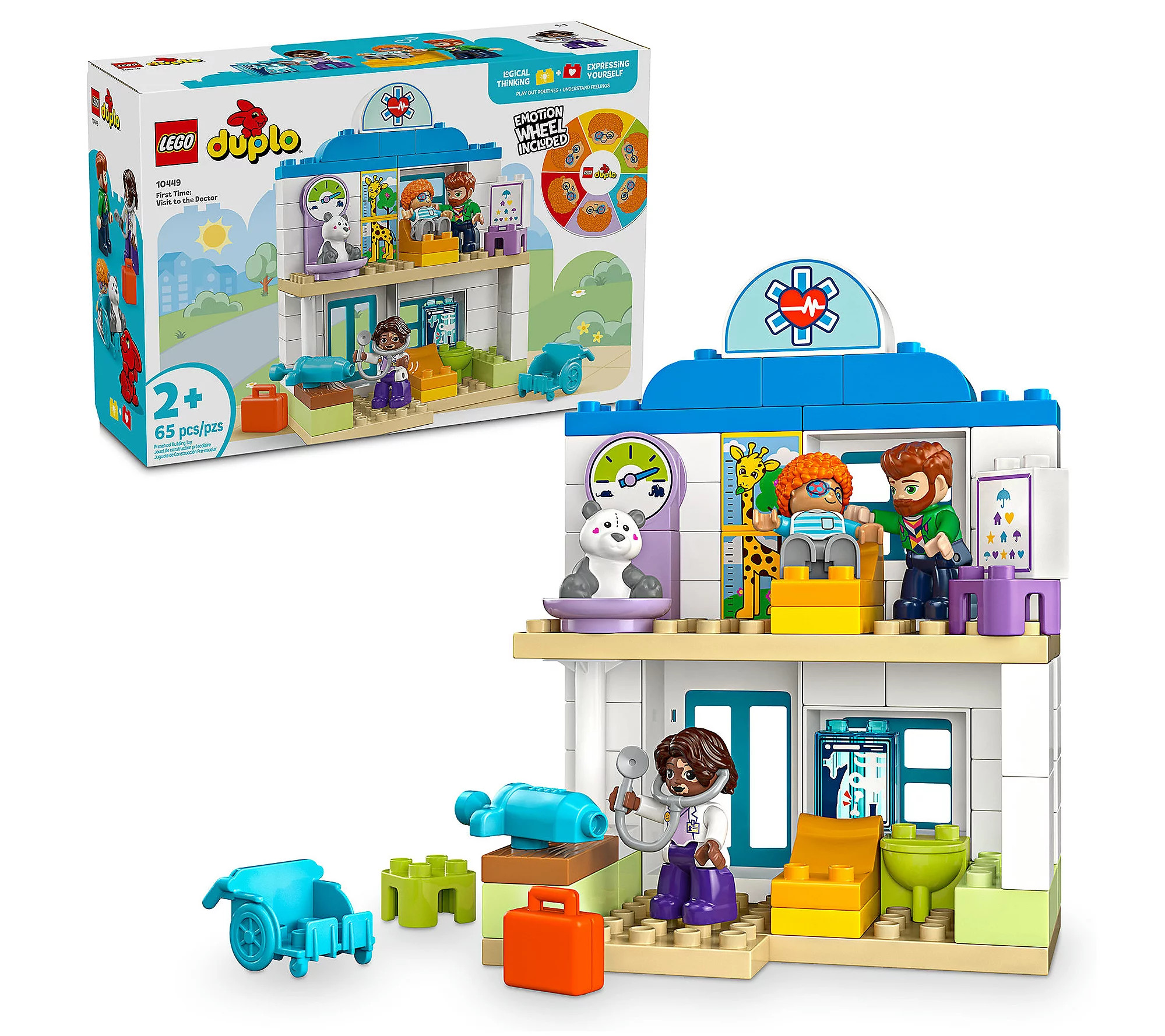 LEGO DUPLO Town First Time Visit with the Doctor 10449 | QVC