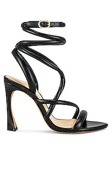 Alexandre Birman Fefe Sandal 100 in Black from Revolve.com | Revolve Clothing (Global)