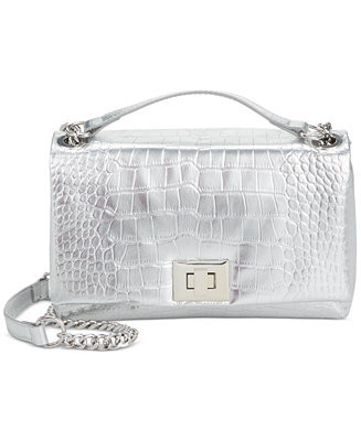 I.N.C. International Concepts Mini Ajae Metallic Croc Shoulder Bag, Created for Macy's  - Macy's | Macy's