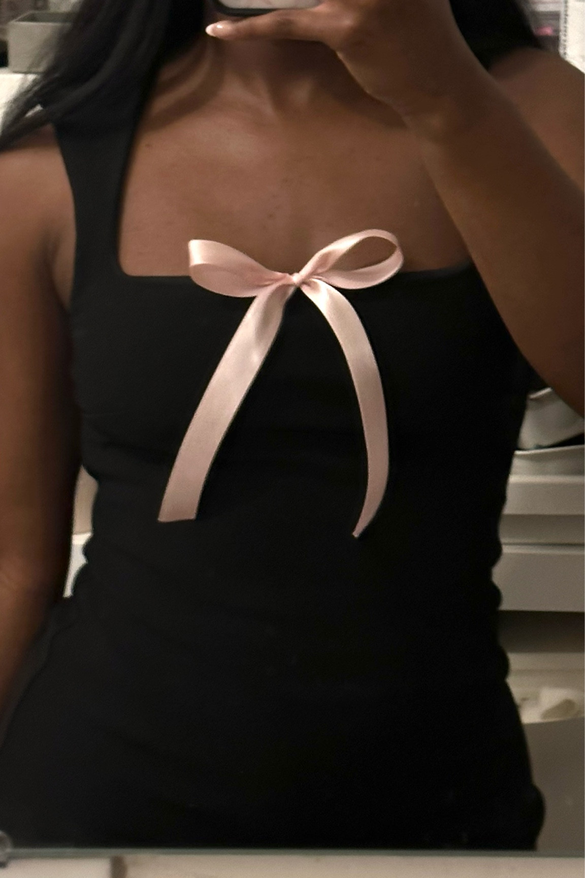 everything is better with a bow🎀 wearing the black frida mini dress from meshki🧸

#LTKSeasonal #LTKU