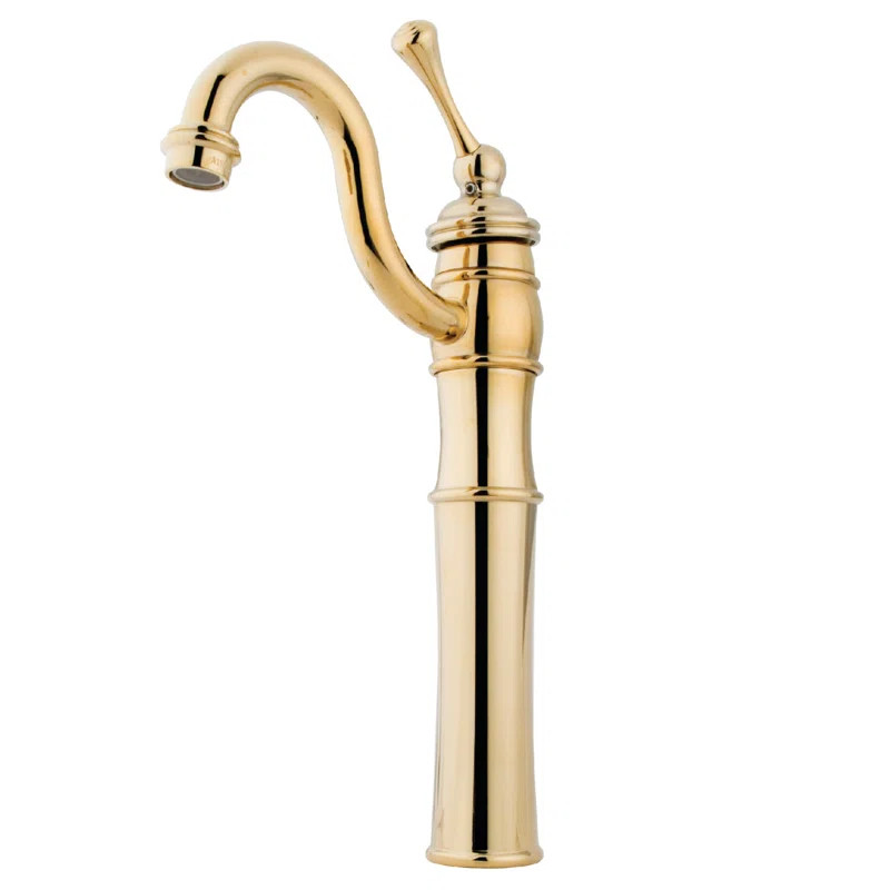 Kingston Brass Victorian Single-Handle 1-Hole Deck Mount Vessel Faucet KB3422BL | Wayfair North America