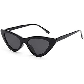 Amazon.com: SOJOS Retro Vintage Narrow Cat Eye Sunglasses for Women Clout Goggles Plastic Frame C... | Amazon (US)
