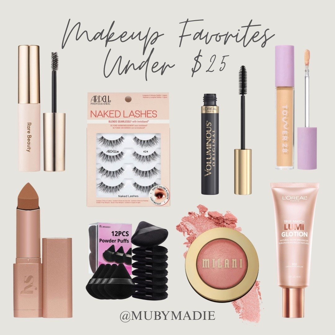 Shop my budget friendly makeup faves! 

#LTKFindsUnder50 #LTKWedding #LTKBeauty