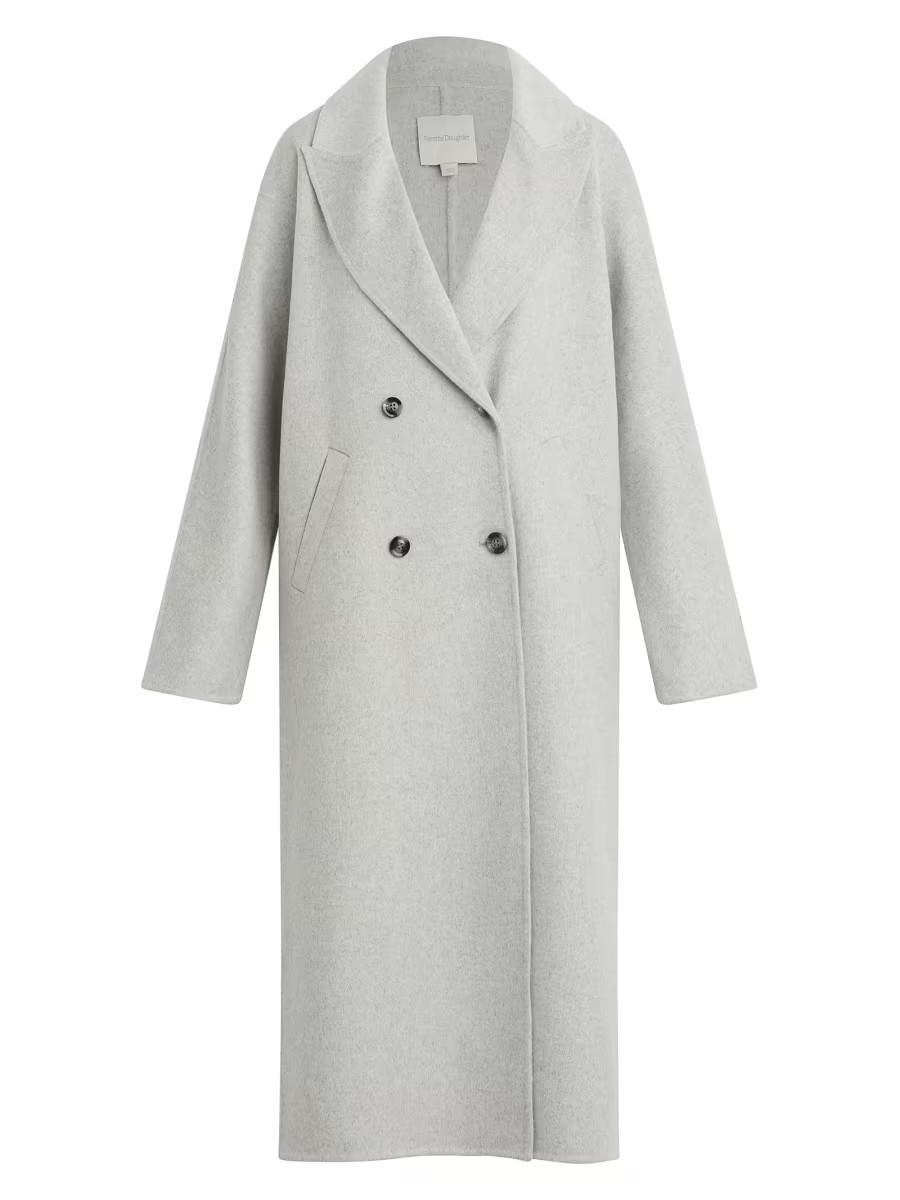Favorite Daughter The Luca Wool-Blend Coat | Saks Fifth Avenue | Saks Fifth Avenue
