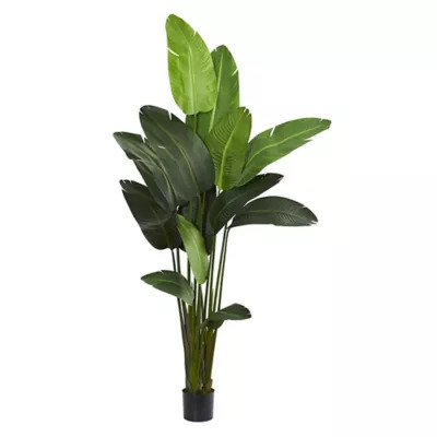 Nearly Natural 7-Foot Artificial Travelers Palm Tree | Bed Bath & Beyond