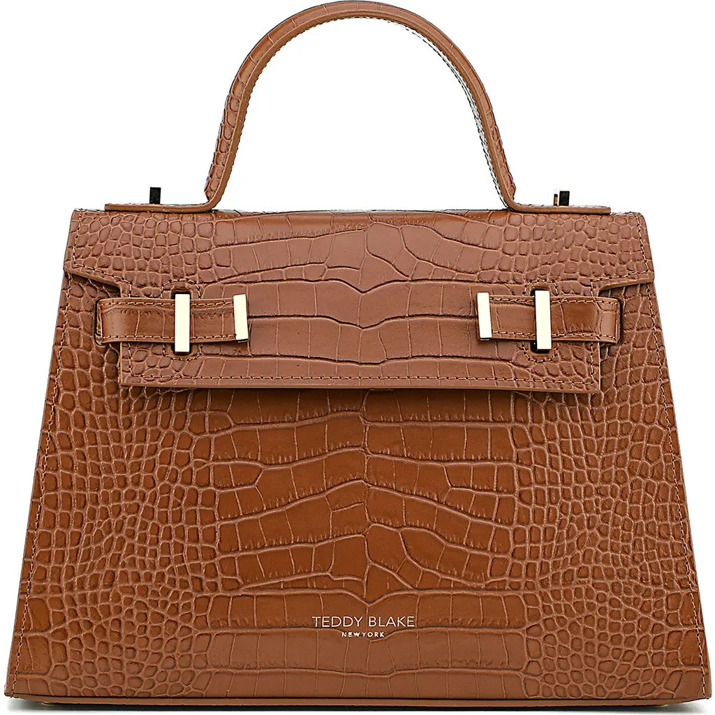 Teddy Blake Ava Croco 11"" in Camel Brown at Nordstrom | Nordstrom