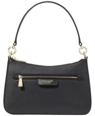 Hudson Small Pebbled Leather Convertible Shoulder Bag | Macy's