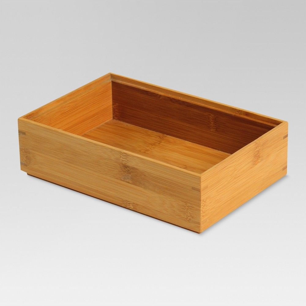 Bamboo Rectangular Drawer Organizer - Threshold | Target