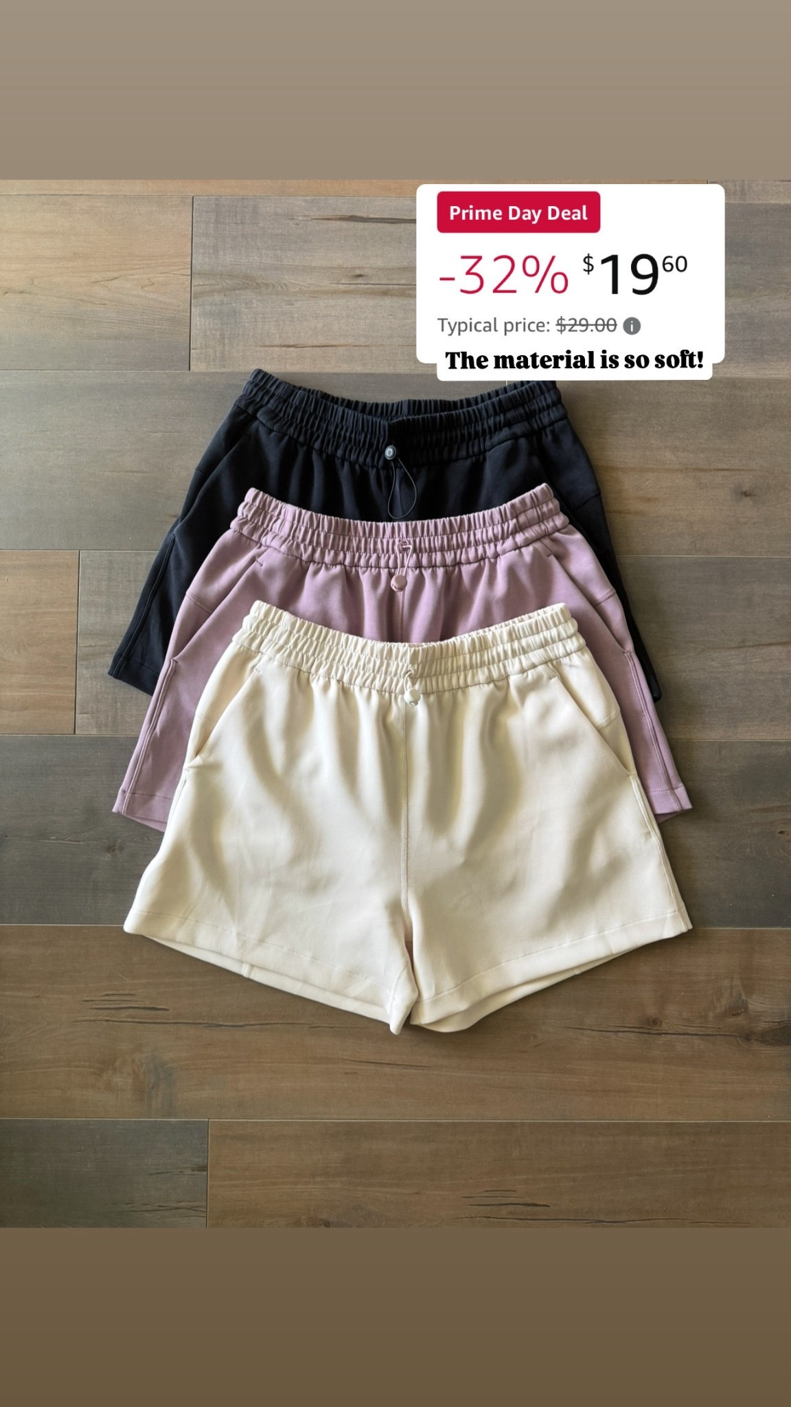 Amazon prime day deals super soft shorts on sale 

#LTKFindsUnder50 #LTKSaleAlert