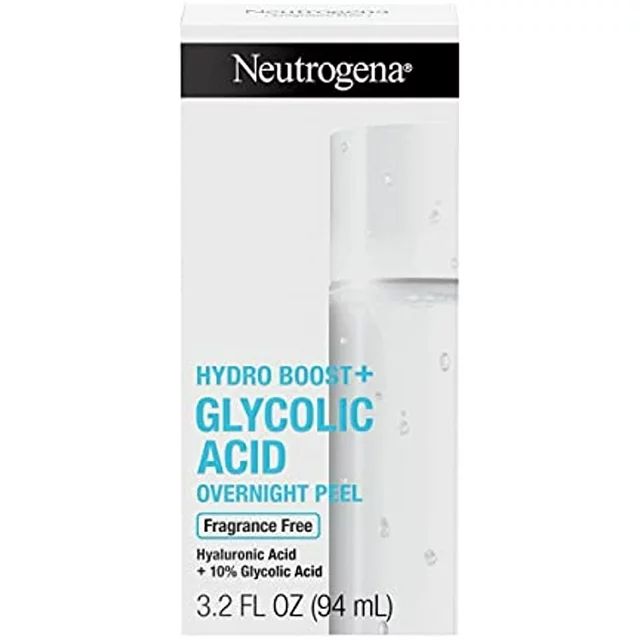 Neutrogena Hydro Boost+ Glycolic Acid Overnight Peel, Face Peel with Hyaluronic Acid & 10% Glycol... | Walmart (US)
