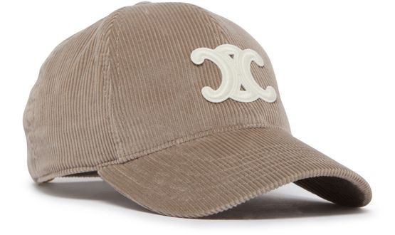 Triomphe baseball cap in corduroy | 24S US