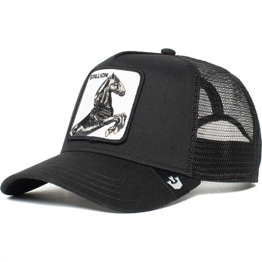 Goorin Bros. The Stallion Patch Trucker Hat in Black at Nordstrom | Nordstrom